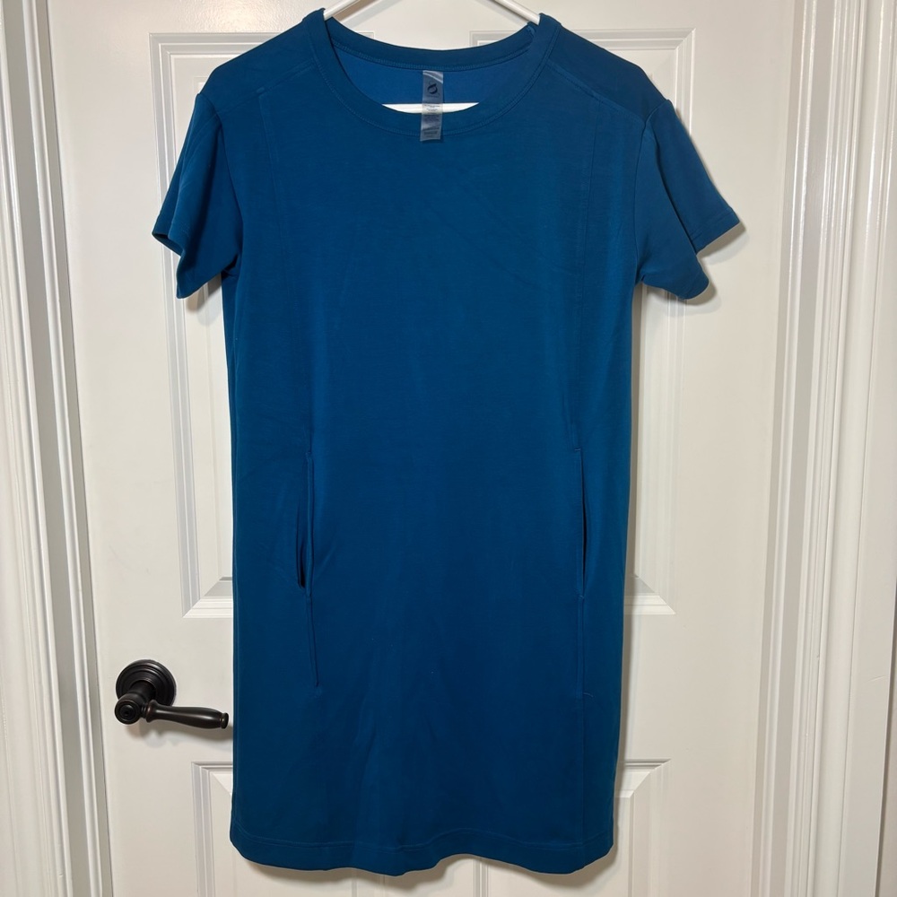 Lou & Grey Teal Blue Mini Dress Women’s S